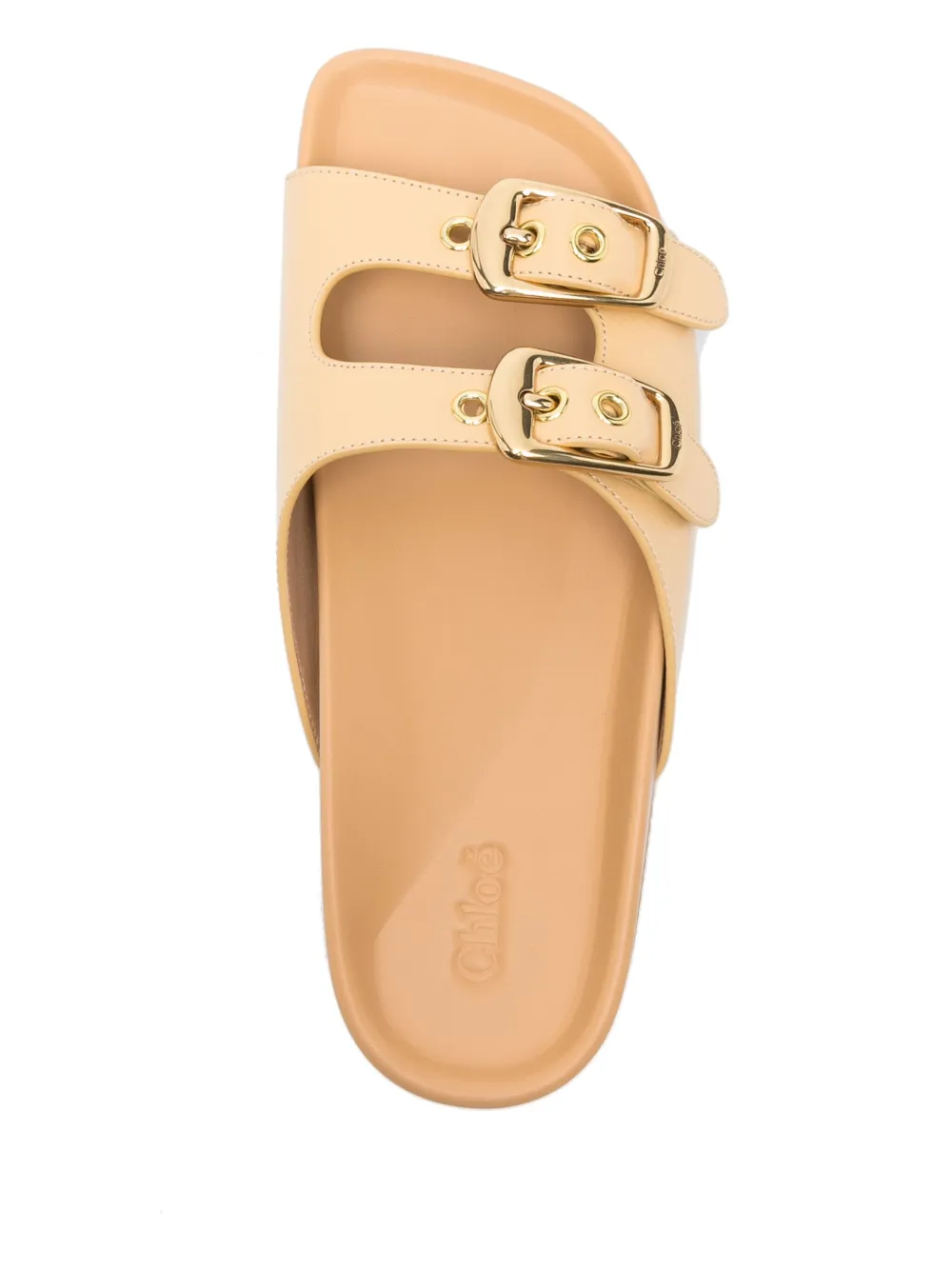 Chloé leather sandals Neutrals