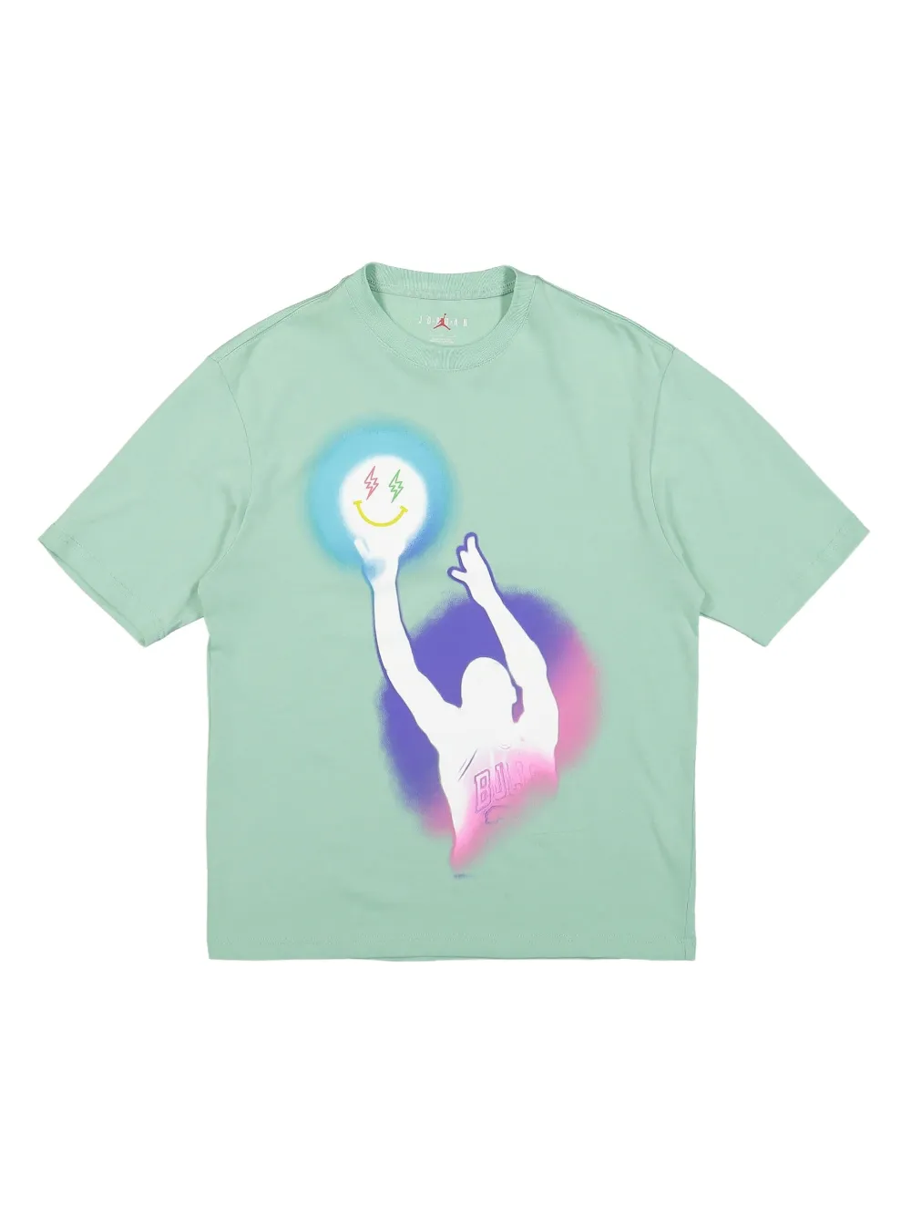 Jordan x J Balvin cotton T-shirt - グリーン Jordan x J Balvin cotton T-shirt - グリーン