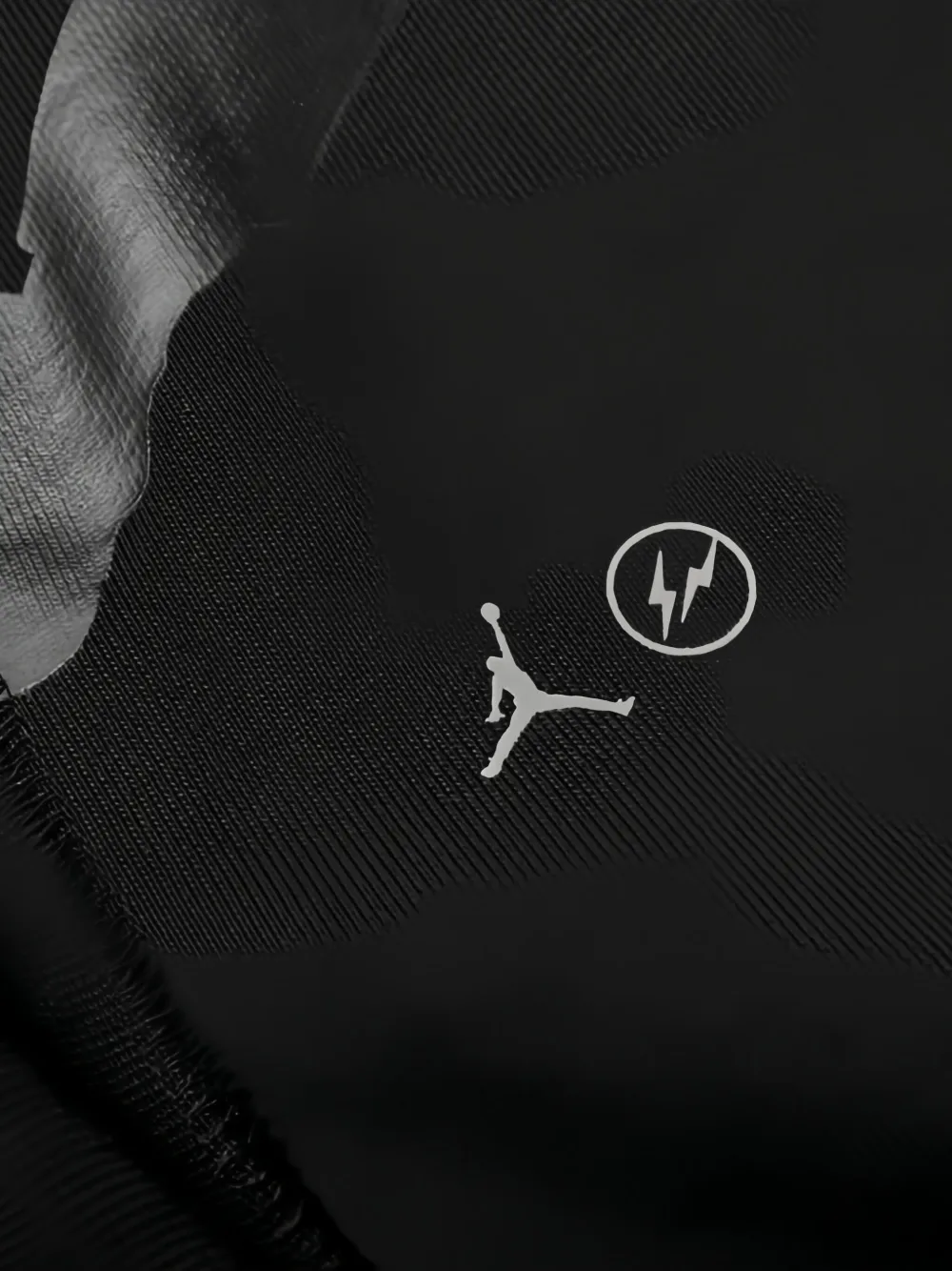 Jordan x Fragment Felpa con cappuccio in jersey | Image 7