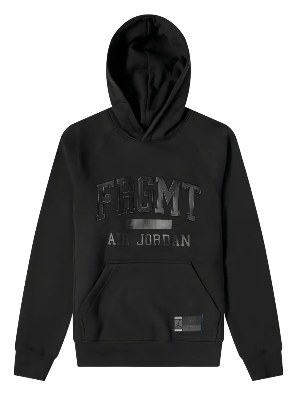 Jordan x Fragment jersey hoodie | Black | Image 1