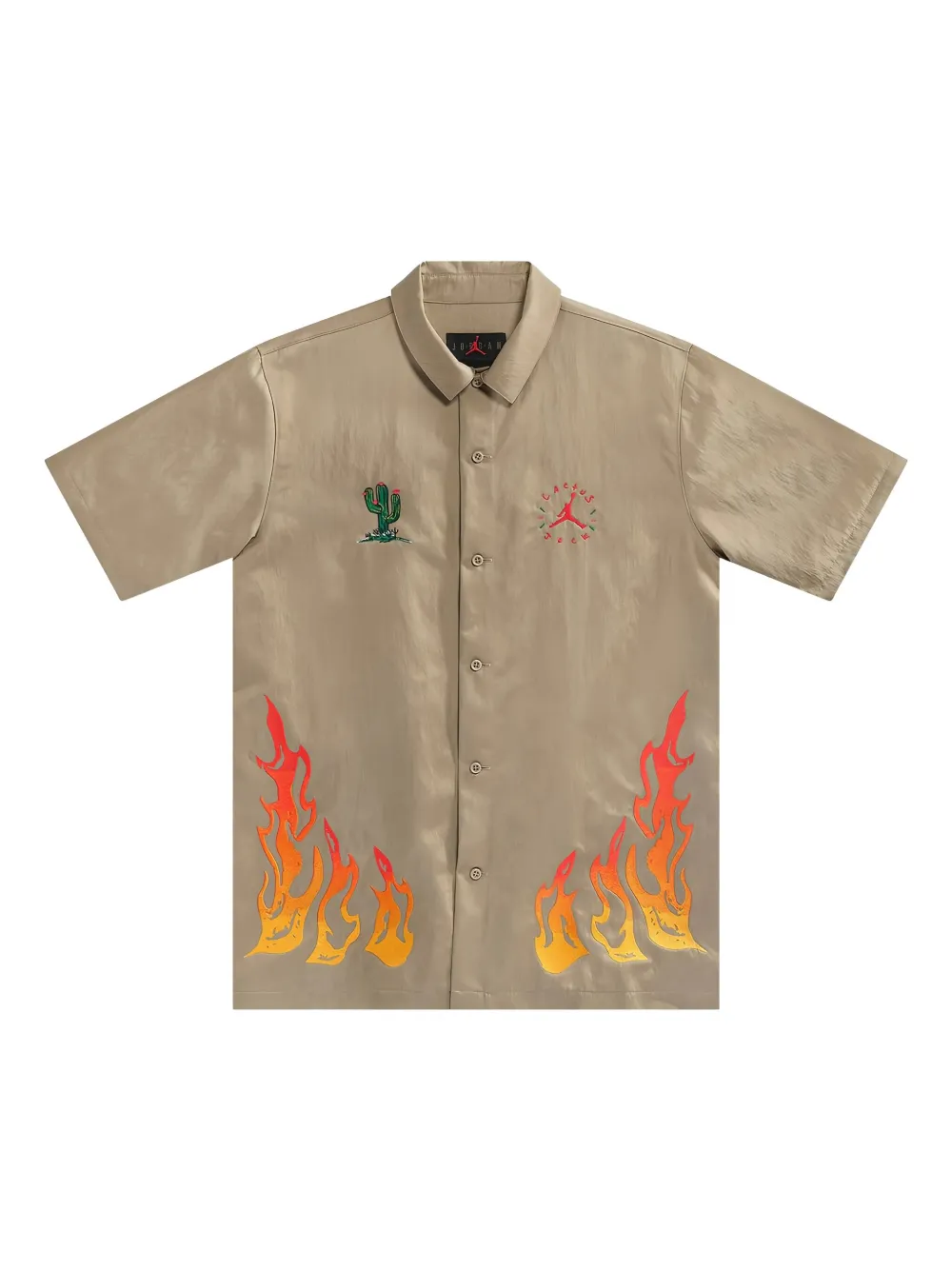 Jordan camisa Cactus en colaboración con Travis Scott | marrón | Image 1