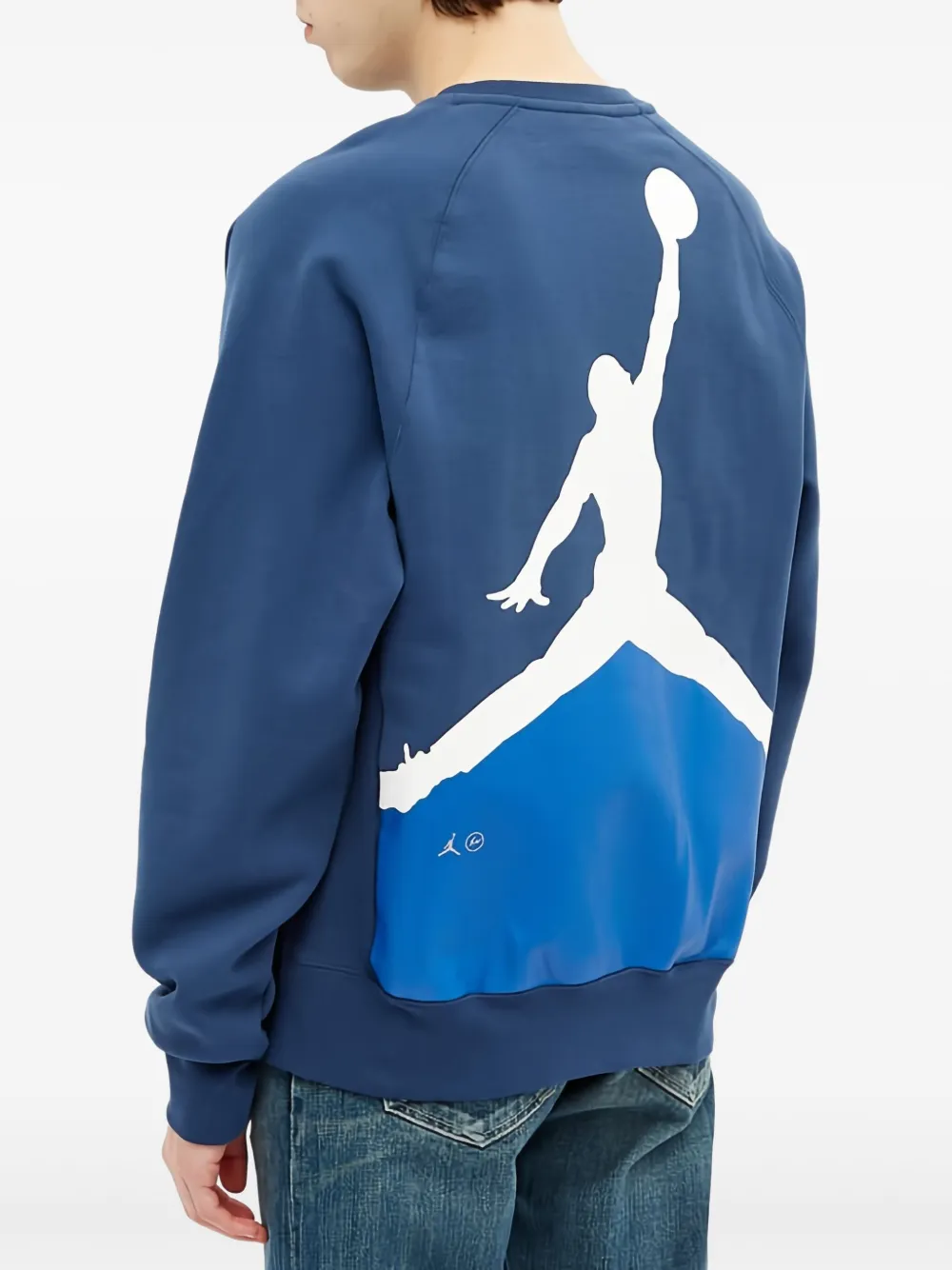 JORDAN X FRAGMENT CREW-NECK SWEATSHIRT