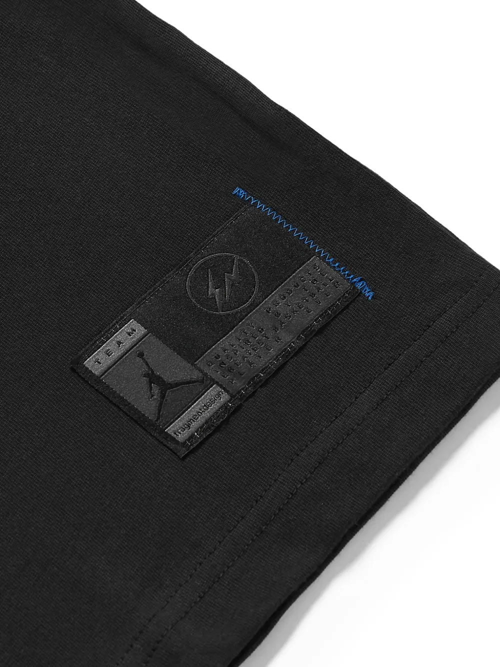 Jordan x Fragment T-shirt met Jumpman-print Zwart