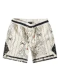 Jordan x Travis Scott paisley shorts - White