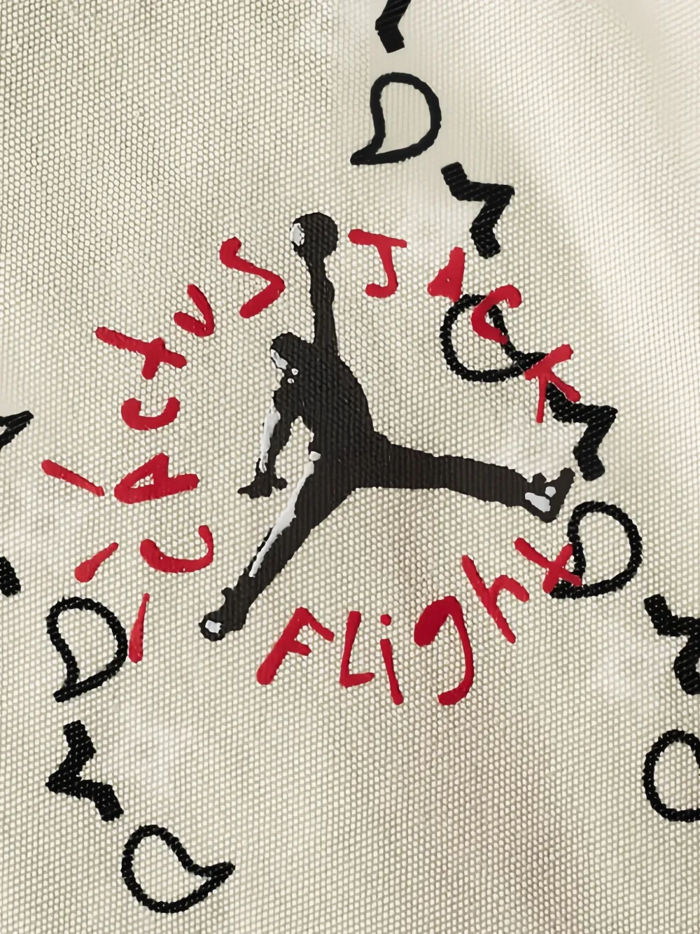 Jordan x Travis Scott paisley shorts - Wit