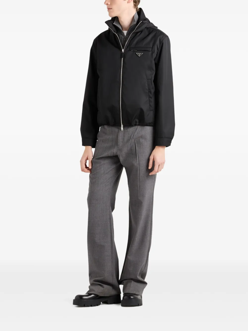 Prada re-nylon blouson jacket | Lightweight Jackets | Image 2