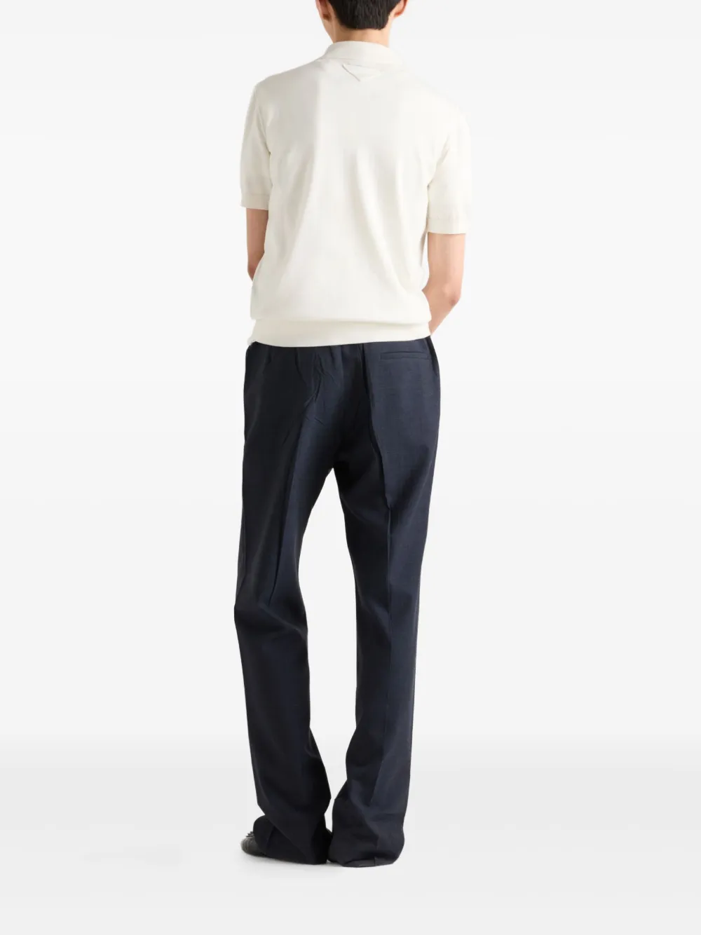 Prada Katoenen poloshirt Wit