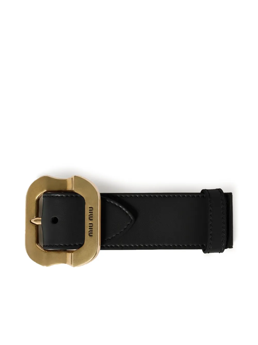 Miu Miu pulsera de cuero | negro | Image 1