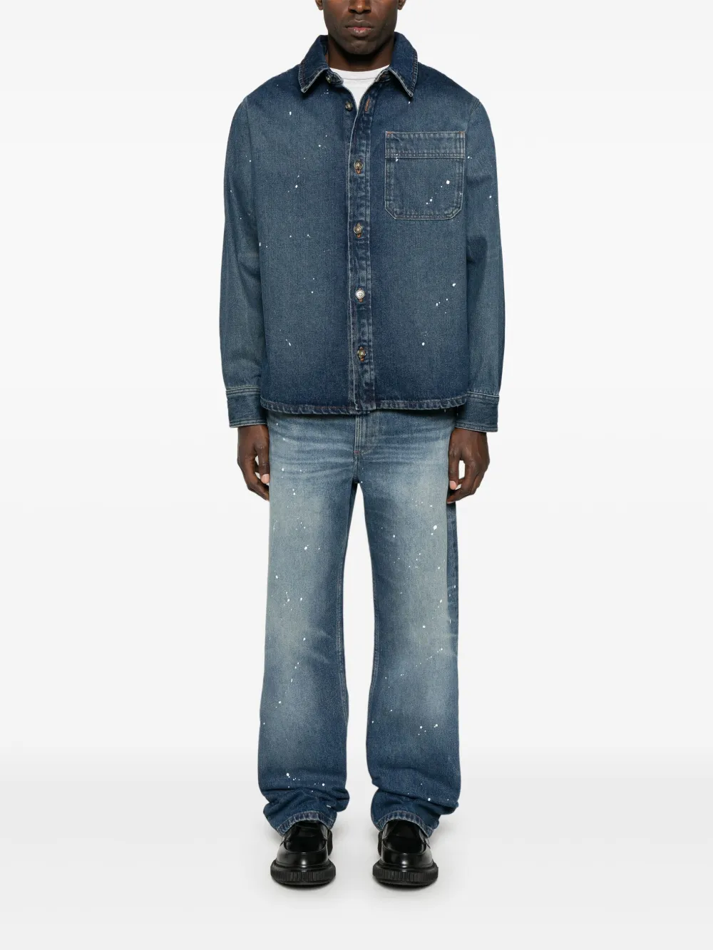 A.P.C. Relaxed jeans - Blauw