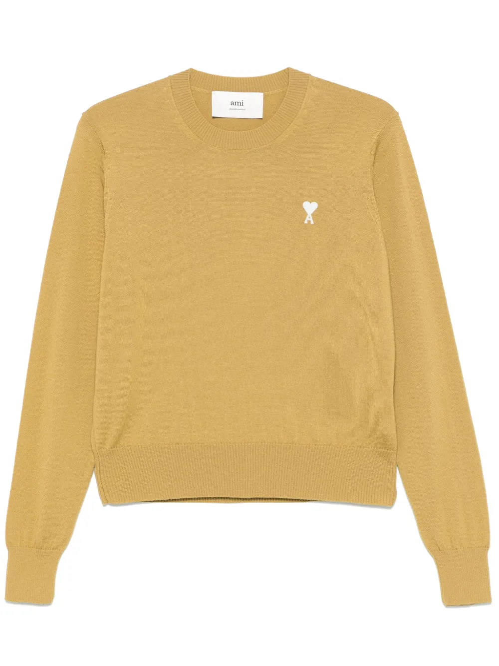 AMI Paris Ami de Coeur sweater Groen
