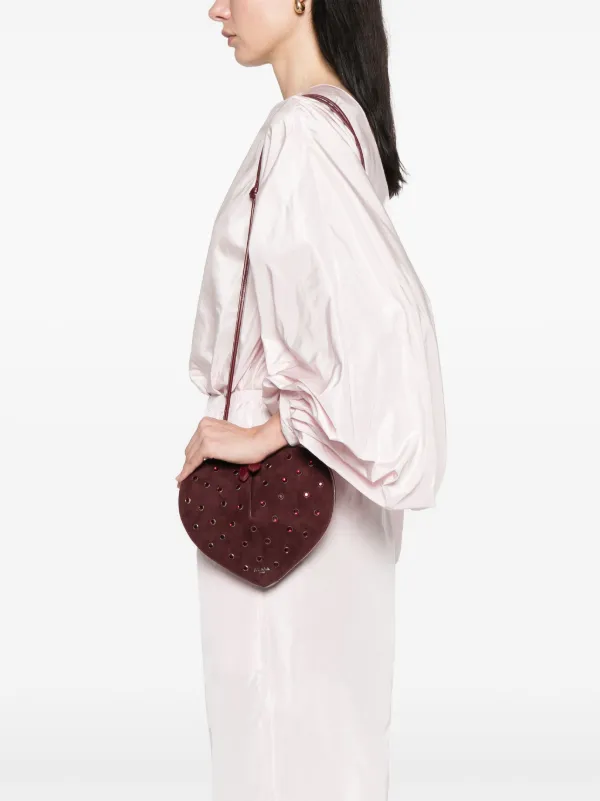 Alaïa Le Coeur Shoulder Bag | Red | FARFETCH