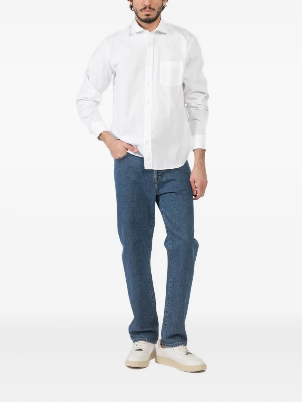 HARTFORD Button-up overhemd - Wit