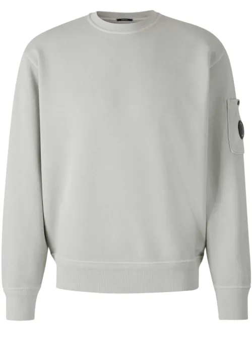 Sweat à détail verre de lunette signature - C.P. Company - Modalova