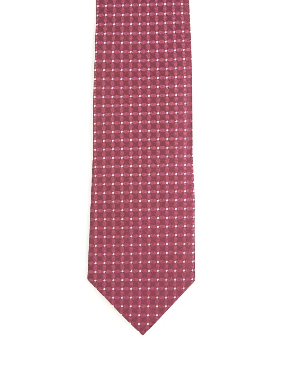 Isaia polka-dot tie - Rose