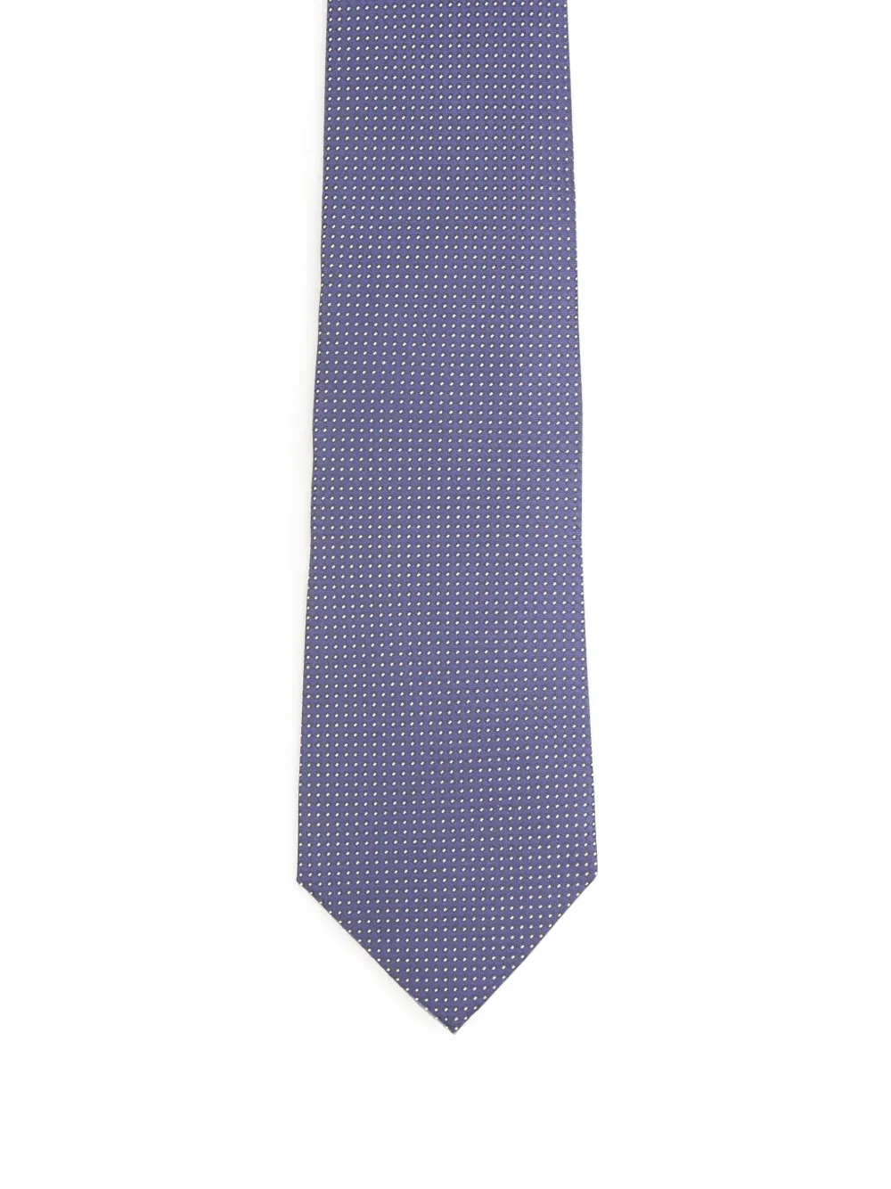 Isaia polka-dot tie - Bleu