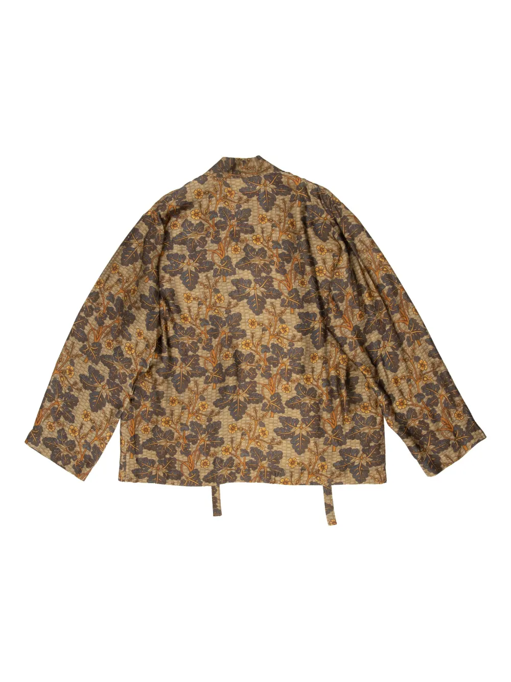 Uma Wang Jack met bloemenprint - Beige