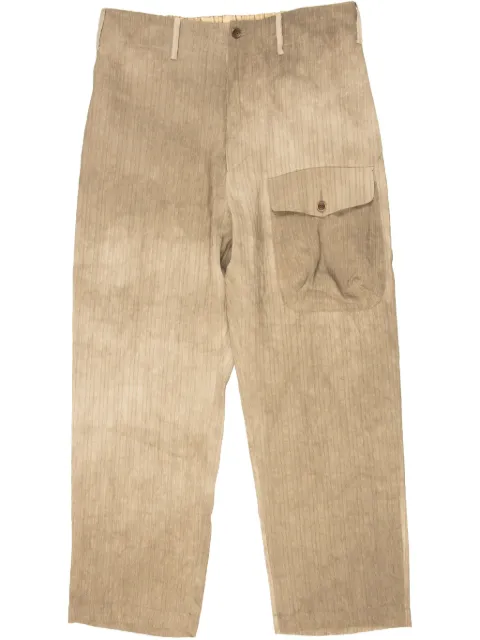 Uma Wang pantalones con bolsillos