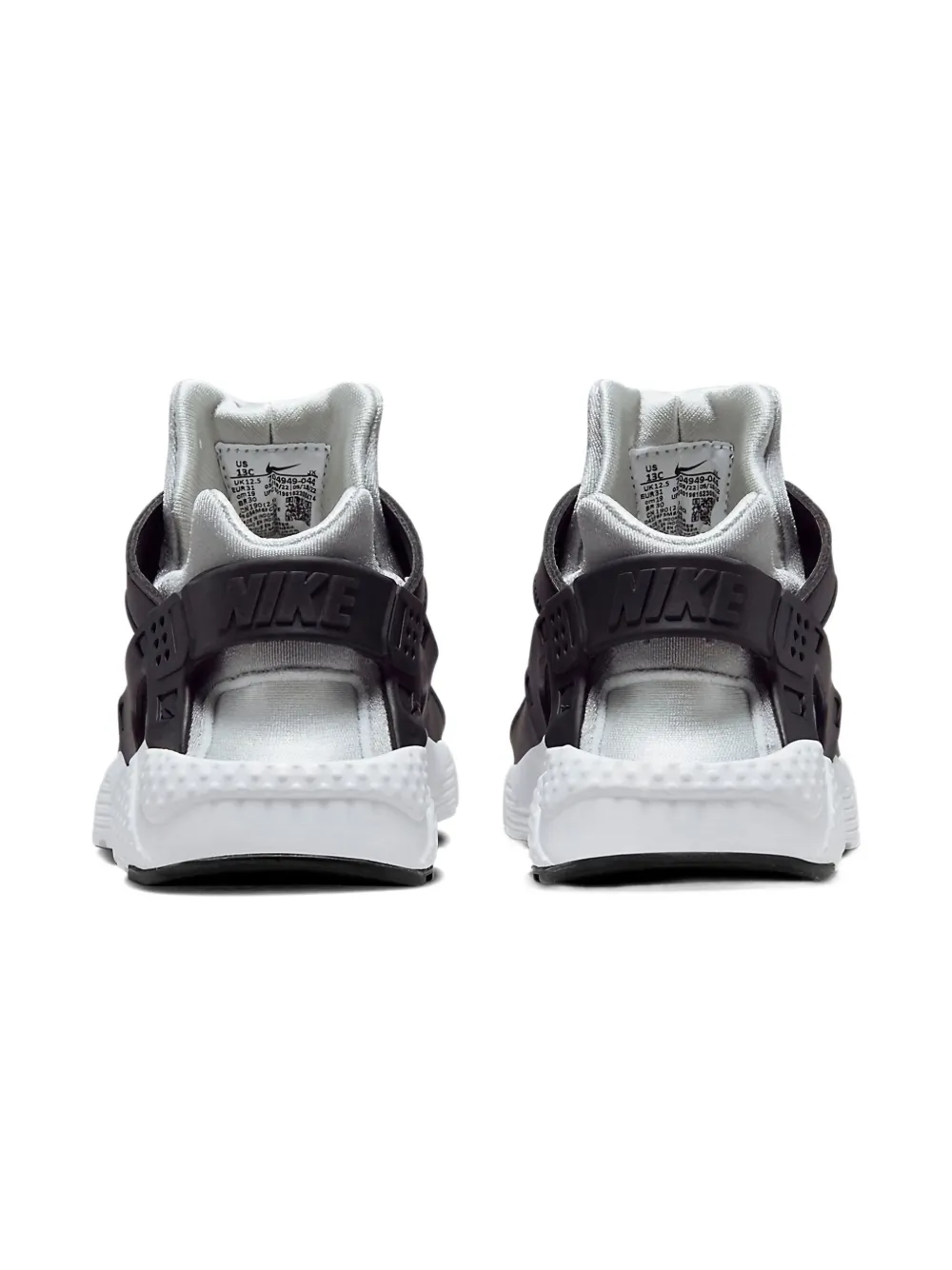 Nike Kids Huarache Run "Black Neutral Grey Medium Grey White" sneakers Blue