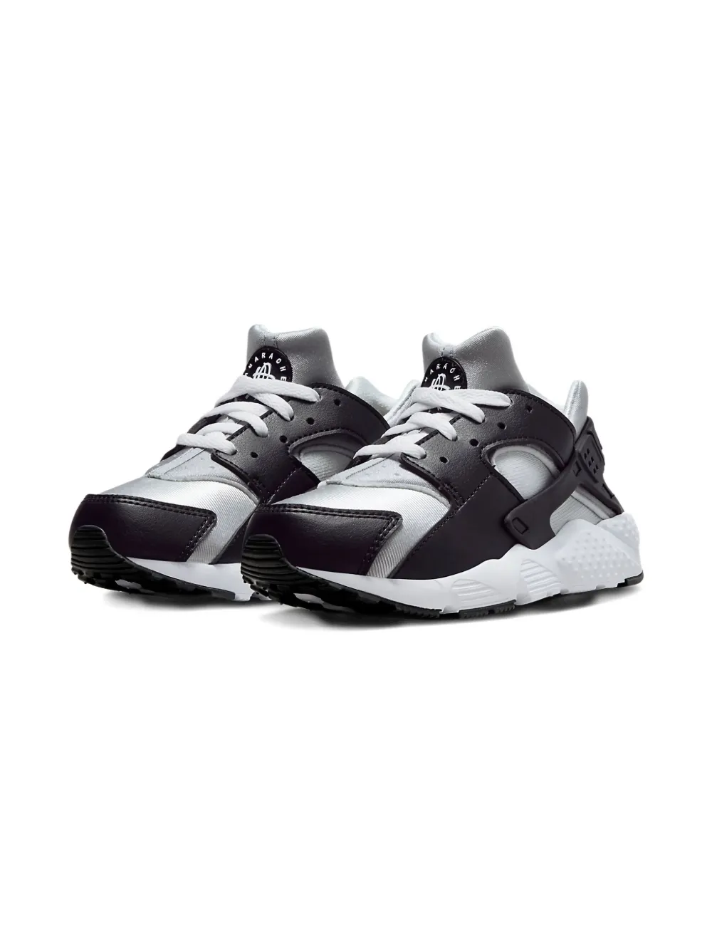 Nike Kids Huarache Run "Black Neutral Grey Medium Grey White" sneakers Blue