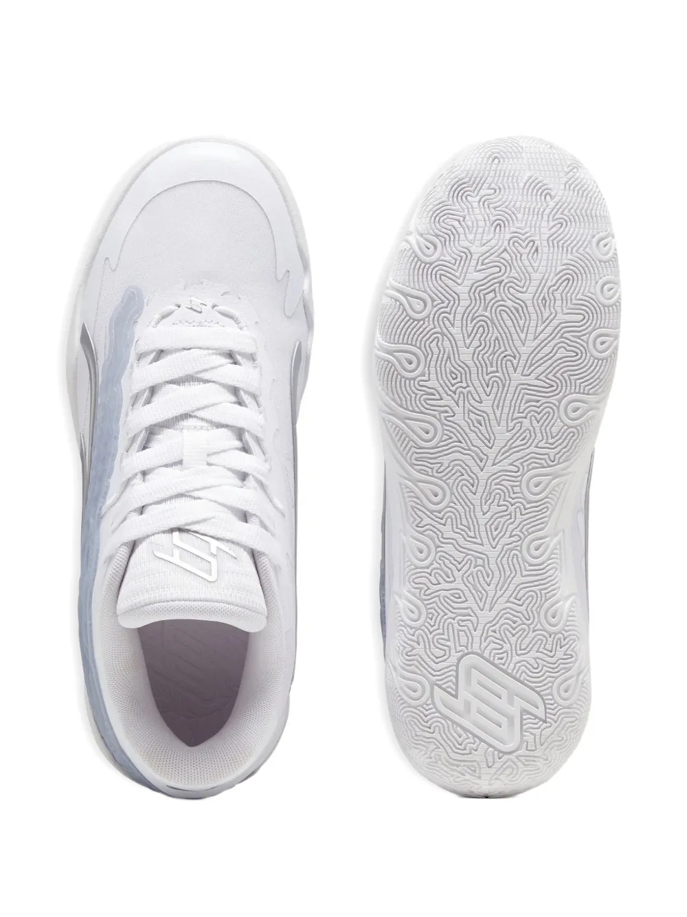 PUMA Stewie 3 Team "White Silver" sneakers Wit