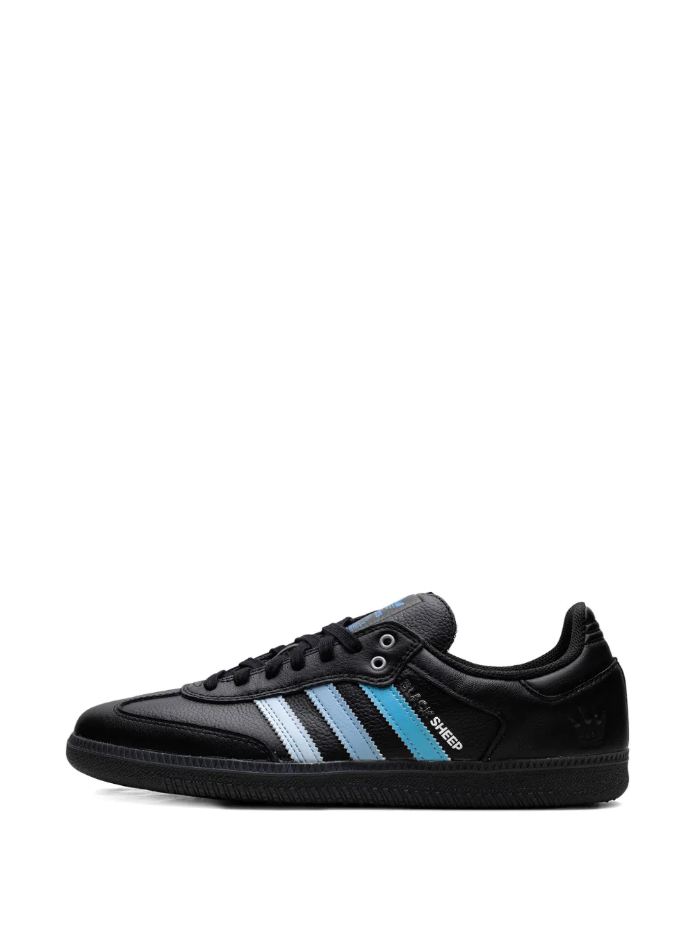 adidas x Charlotte FC Black Sheep Samba ADV "Core Black Cloud White Ice Blue" sneakers