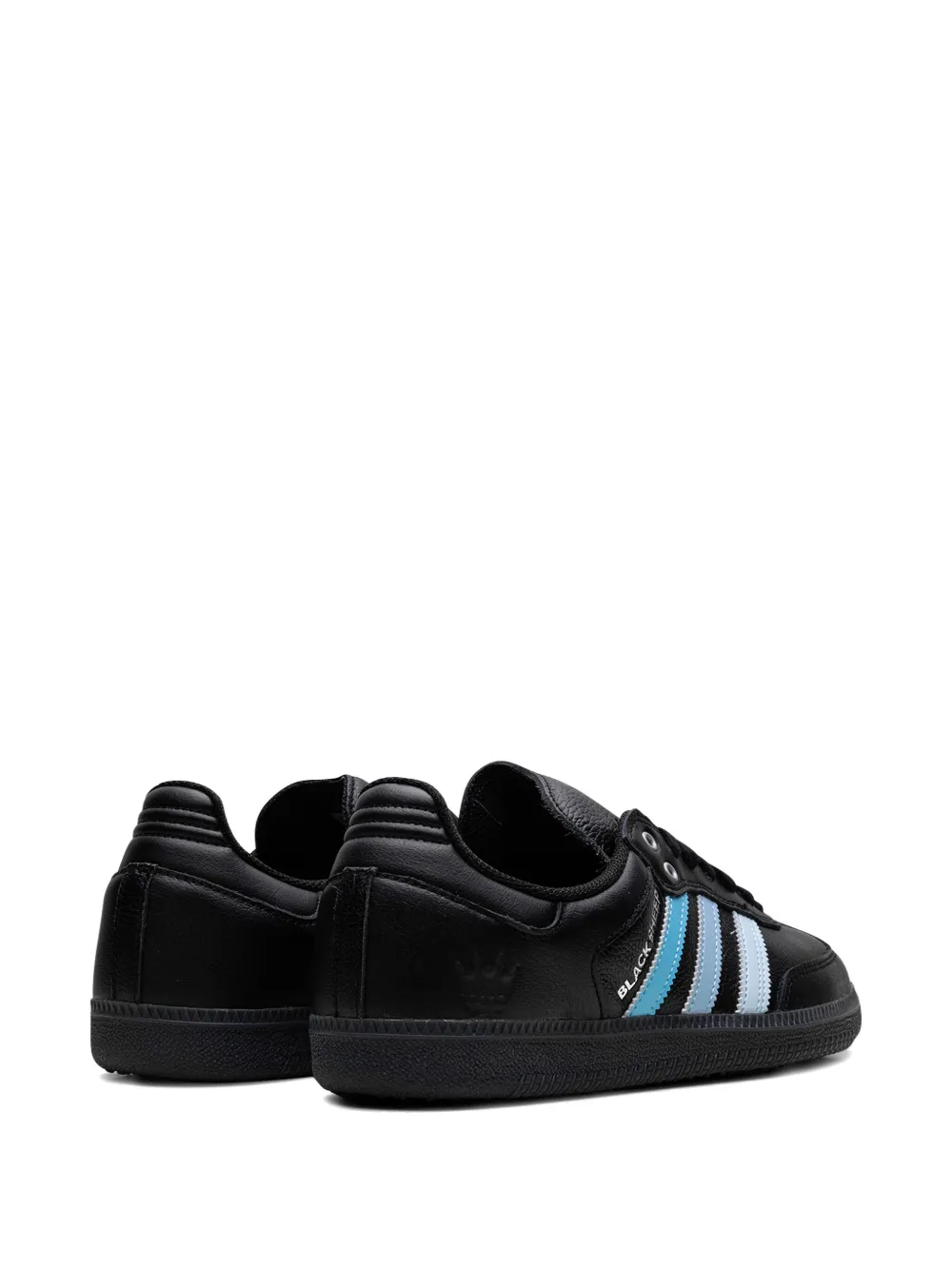 adidas x Charlotte FC Black Sheep Samba ADV "Core Black Cloud White Ice Blue" sneakers