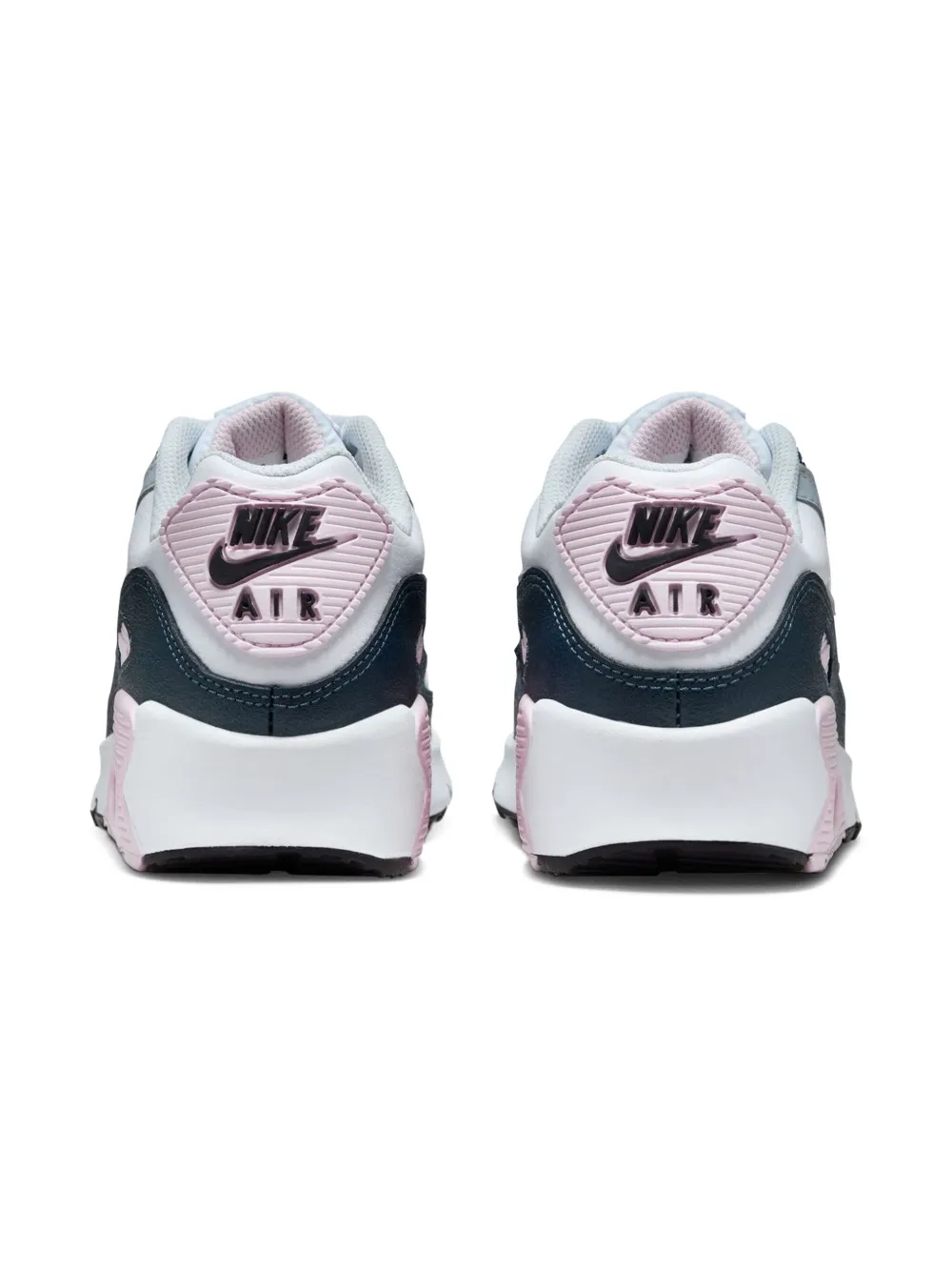 Jordan Kids Jordan Stadium 90 "White Pink Foam Armory Navy Wolf Grey" sneakers