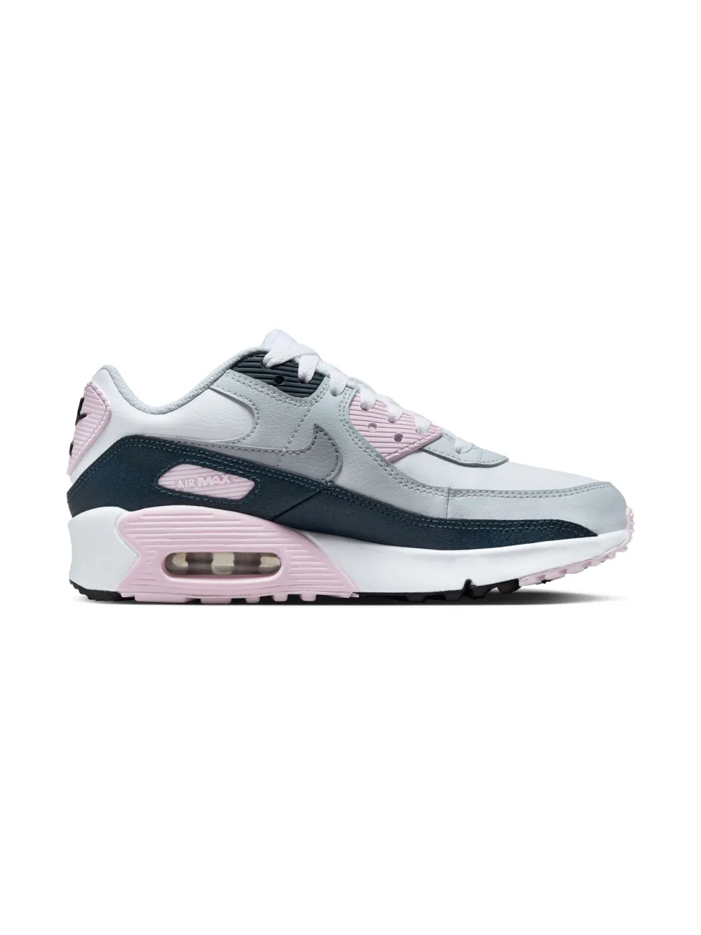 Jordan Kids Jordan Stadium 90 "White Pink Foam Armory Navy Wolf Grey" sneakers
