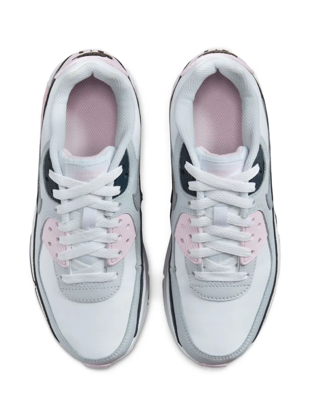 Jordan Kids Jordan Stadium 90 "White Pink Foam Armory Navy Wolf Grey" sneakers