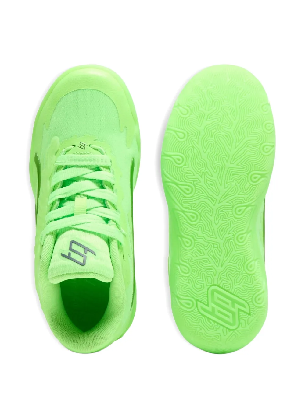 PUMA Stewie 3 Team "Green Glare Galactic Grey" sneakers Groen