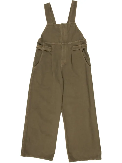 Uma Wang pantalon en coton - Vert - Uma Wang - Modalova