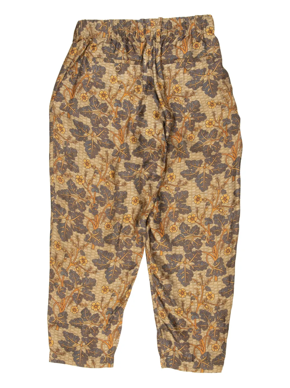 Uma Wang floral-print trousers - Beige