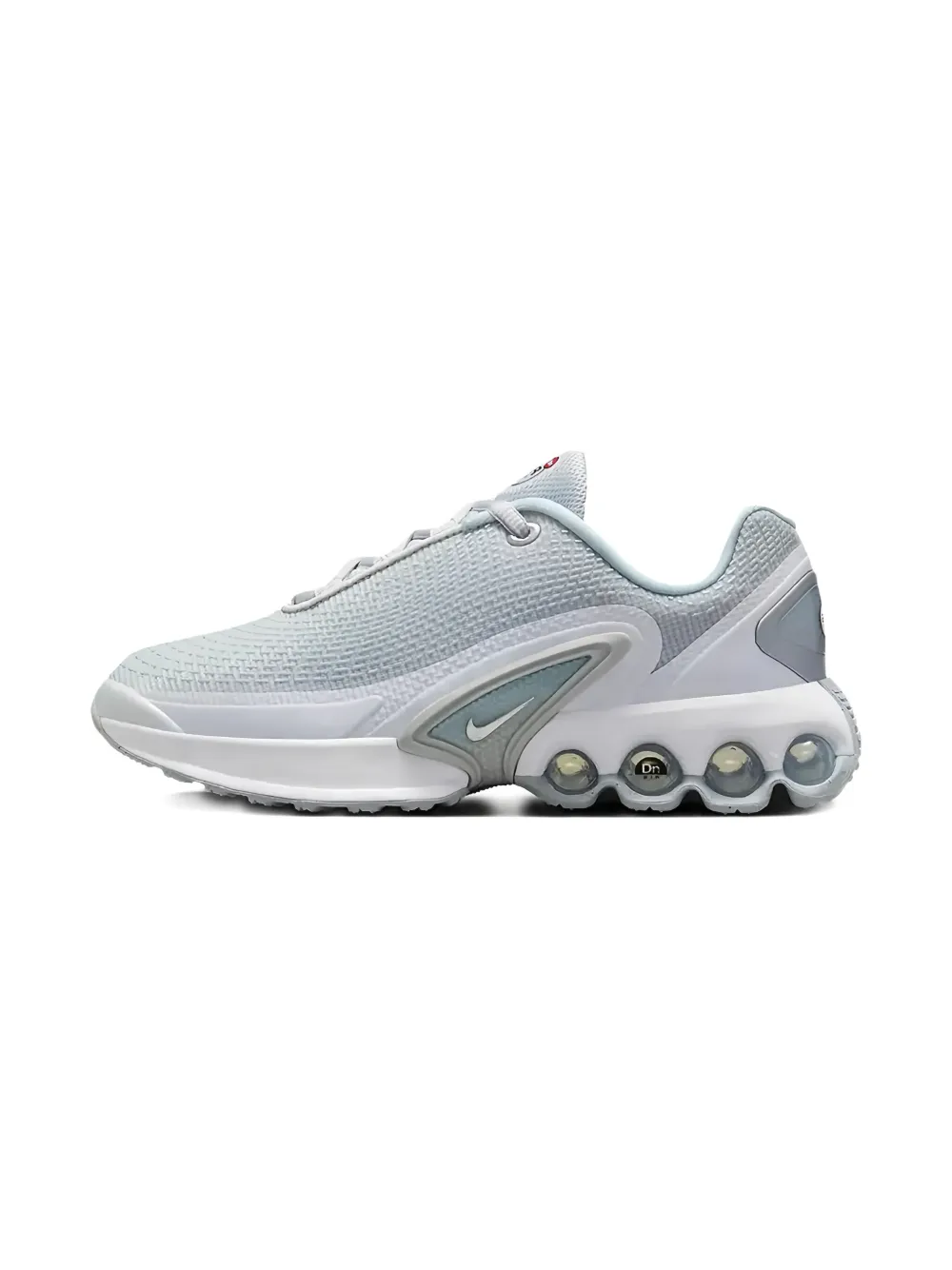 Nike Kids Air Max Dn "Pure Platinum/Glacier Blue/White/Metallic Silve" Nike Kids Air Max Dn "Pure Platinum/Glacier Blue/White/Metallic Silve"