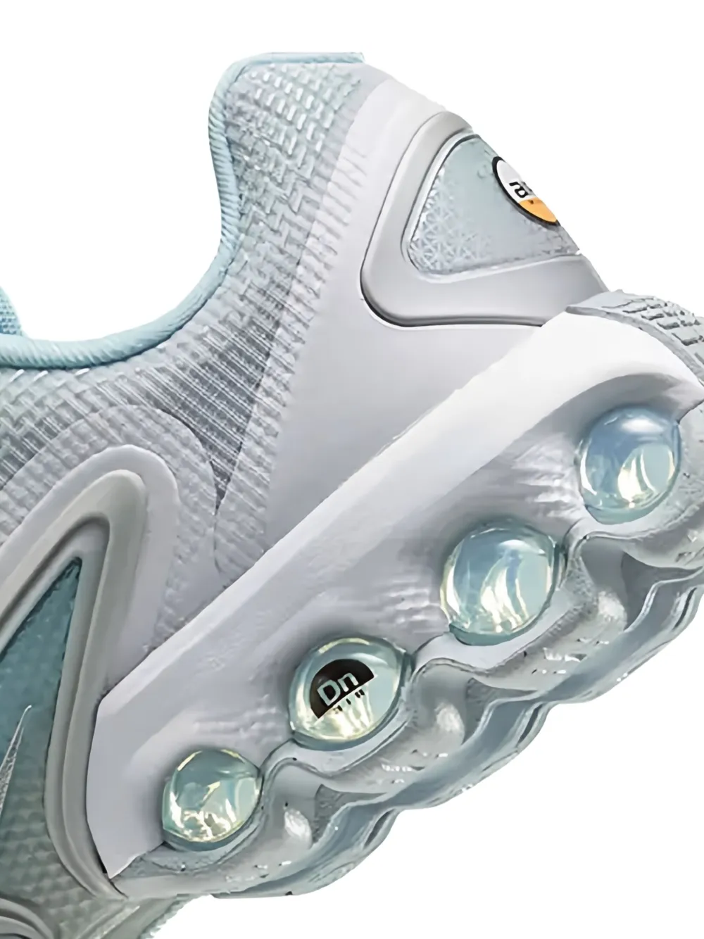 Nike Kids Air Max Dn "Pure Platinum Glacier Blue White Metallic Silve" sneakers Blauw