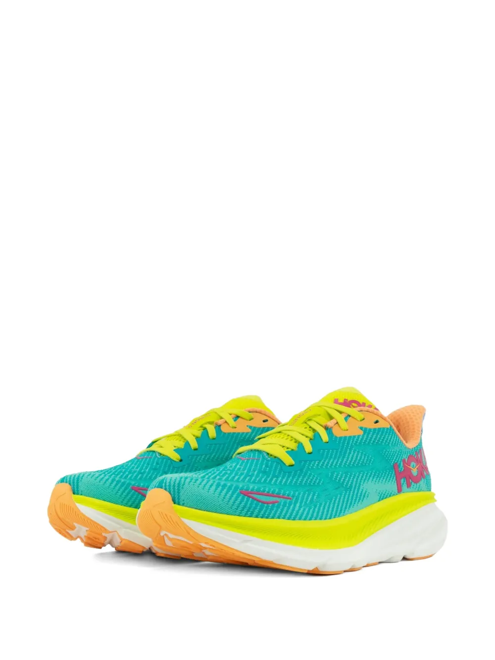 HOKA One Clifton 9 "Ceramic Evening Primrose" sneakers Blue