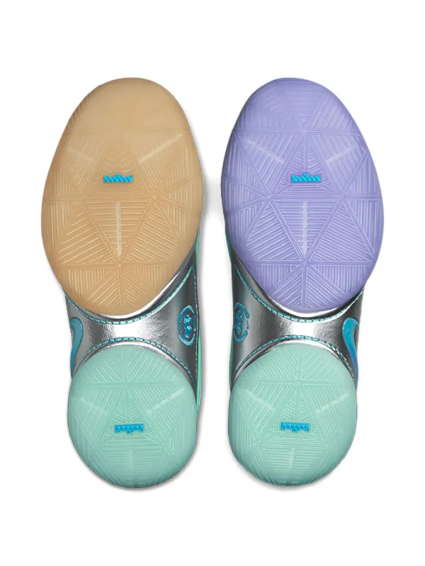 lebron shoes kids silver