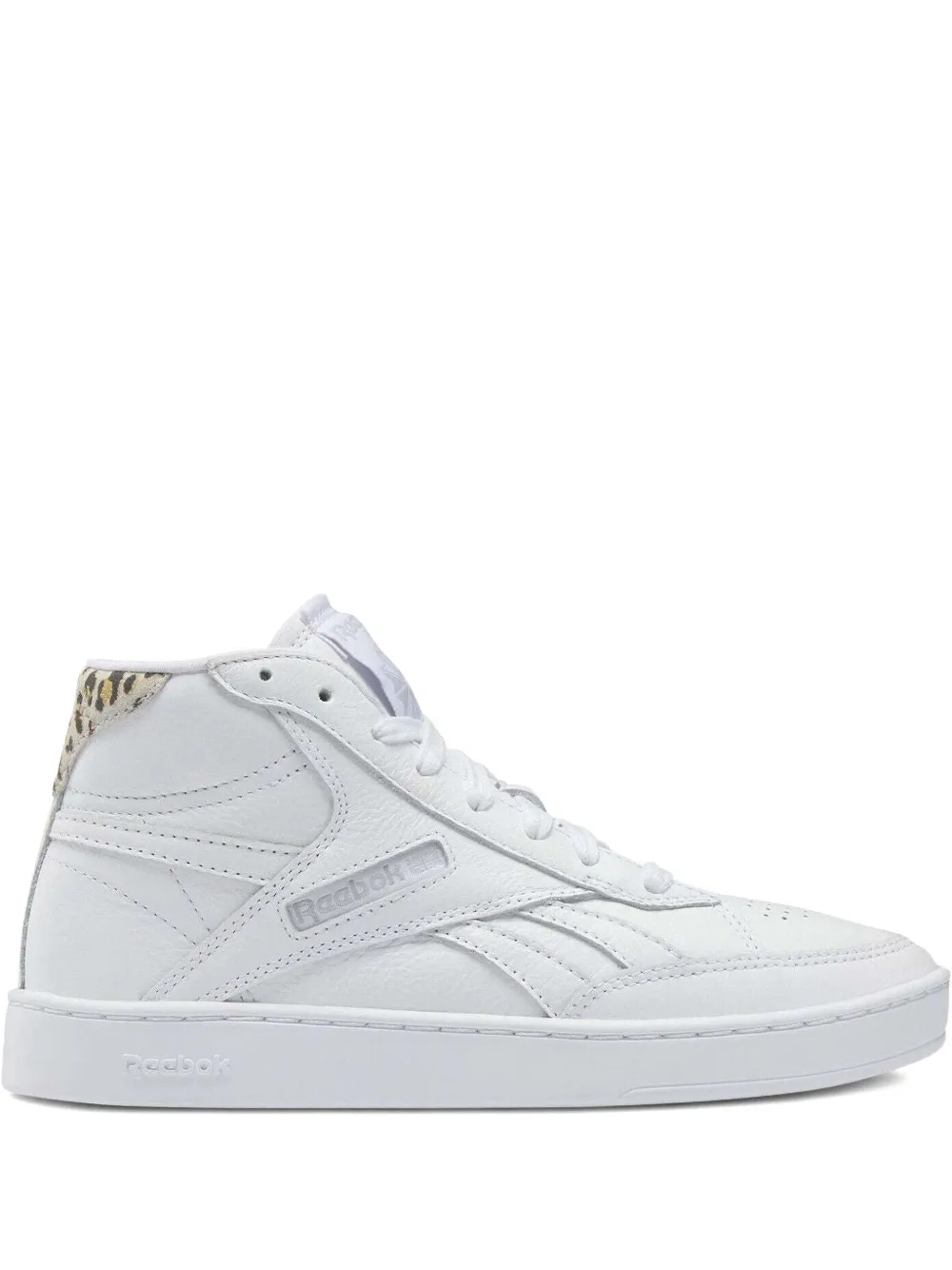 Reebok Club C Form "white Leopard" High-top Sneakers