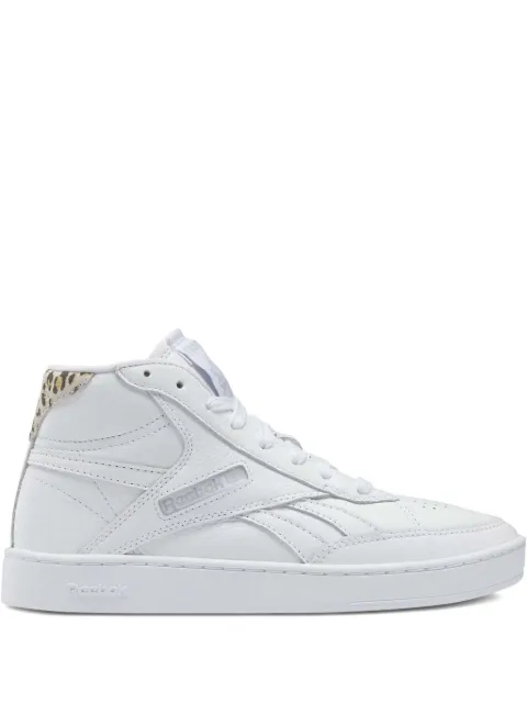 Reebok tenis altos Club C Form White Leopard