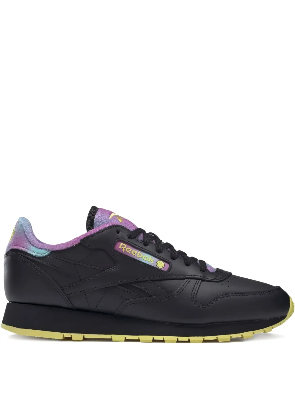Reebok x Smiley leather sneakers Black