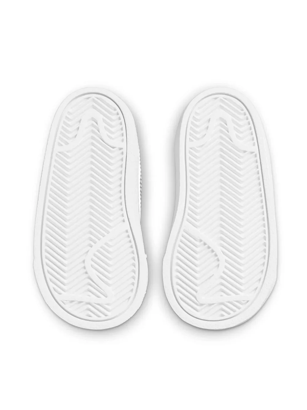 Nike metallic-logo trainers White