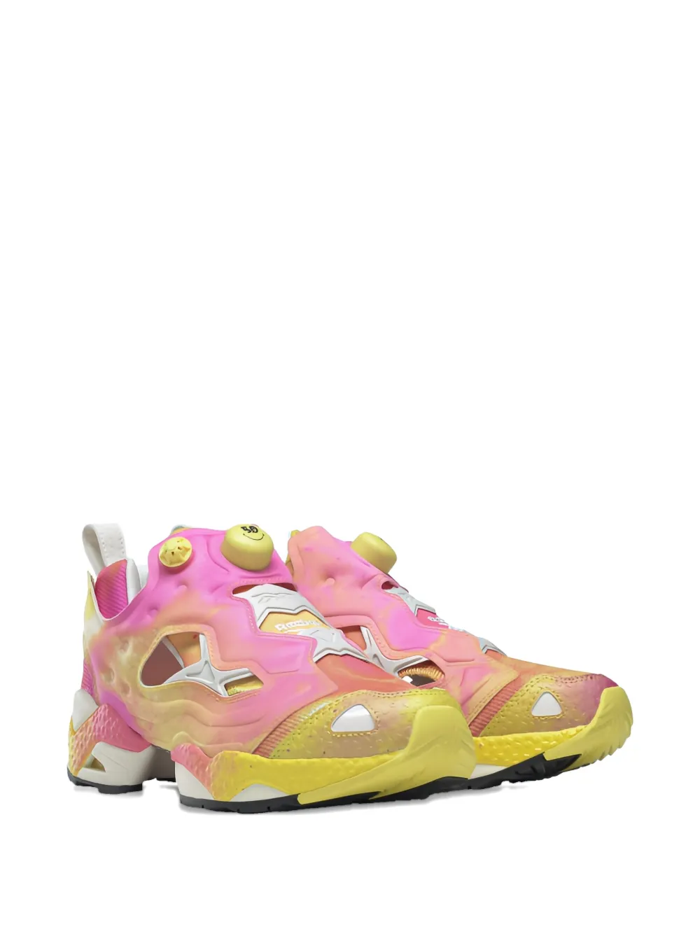 Reebok Instapump Fury Smiley 50th Anniversary sneakers Pink