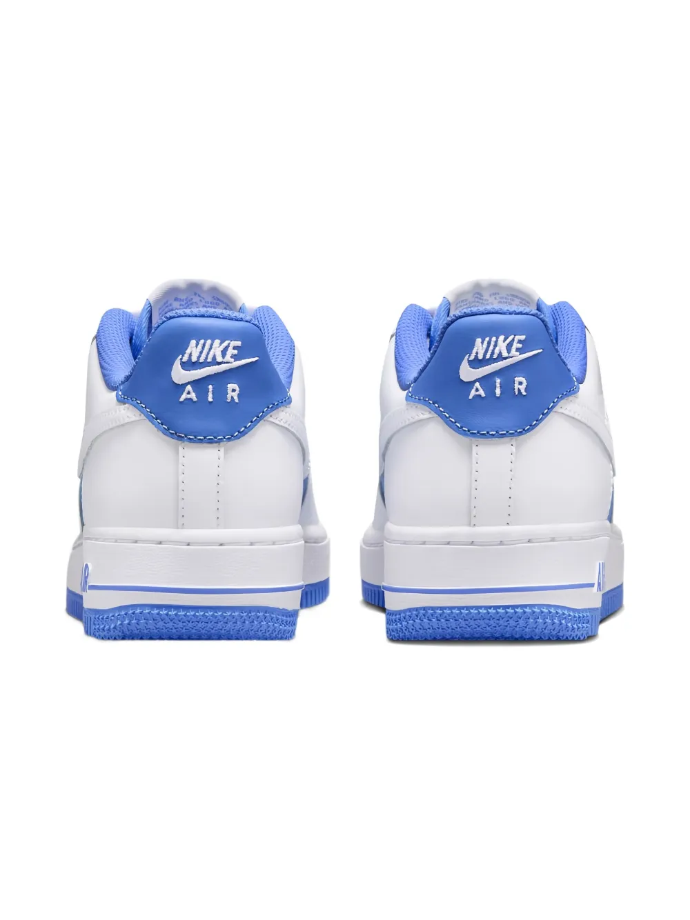 Nike Kids Air Force 1 Low "White Light Blue" sneakers