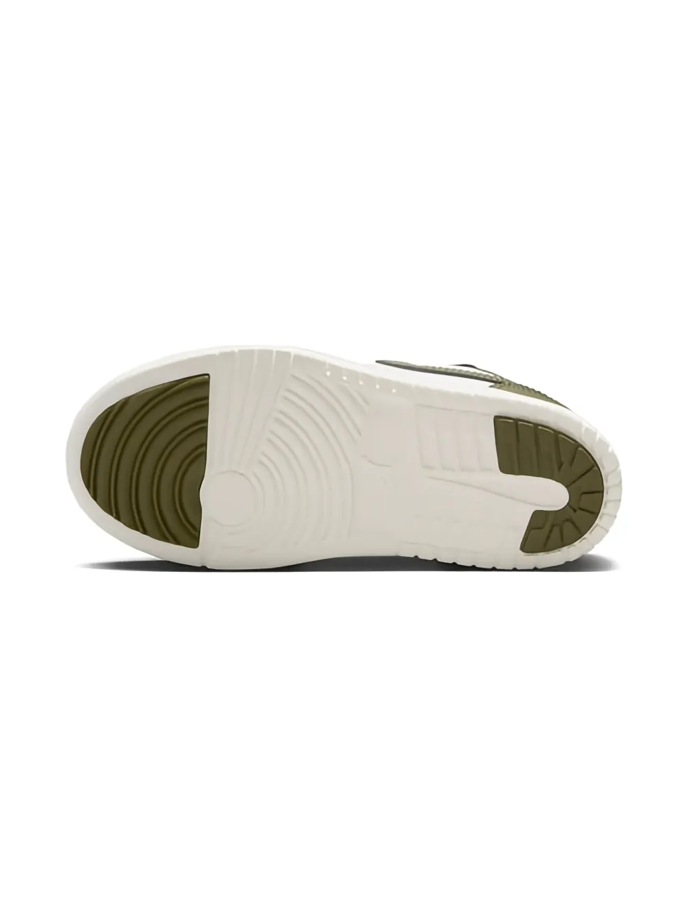 Jordan Kids Jordan 1 Low ALT "Black Medium Olive Sail White" sneakers