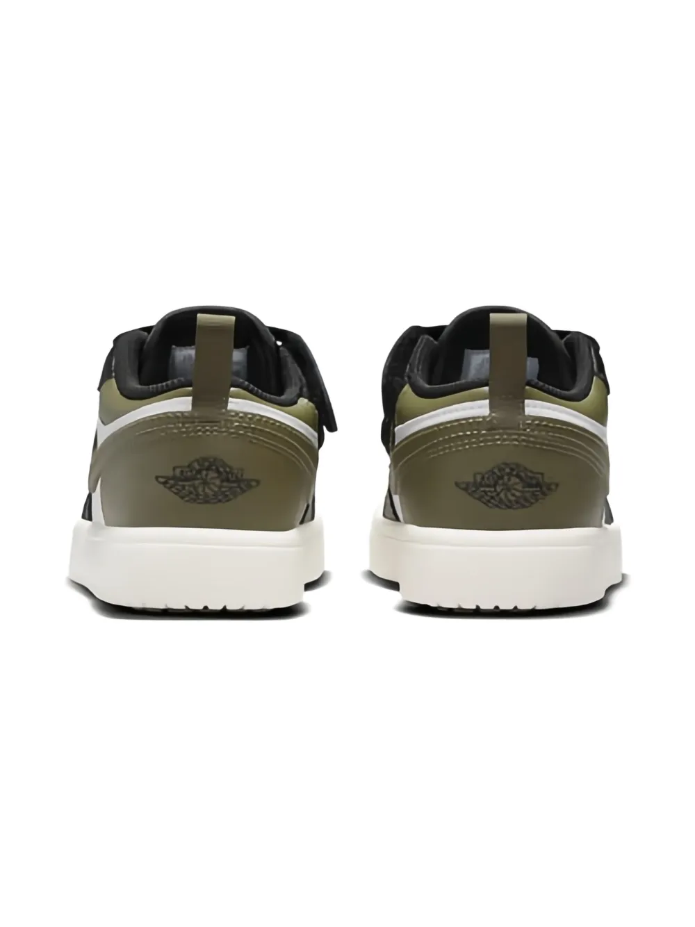 Jordan Kids Jordan 1 Low ALT "Black Medium Olive Sail White" sneakers