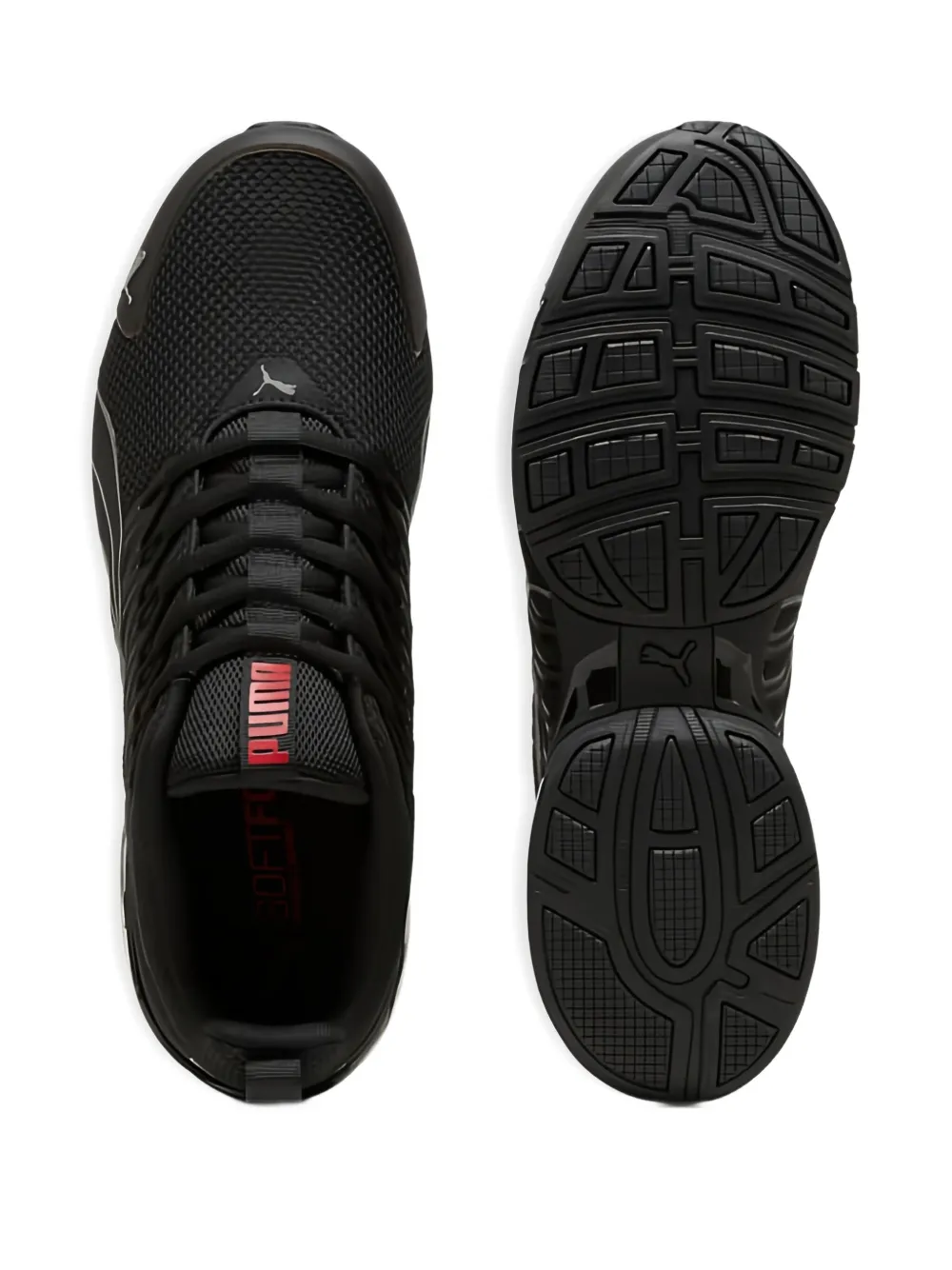 PUMA Voltaic Evo "Intense Red Black" sneakers Zwart