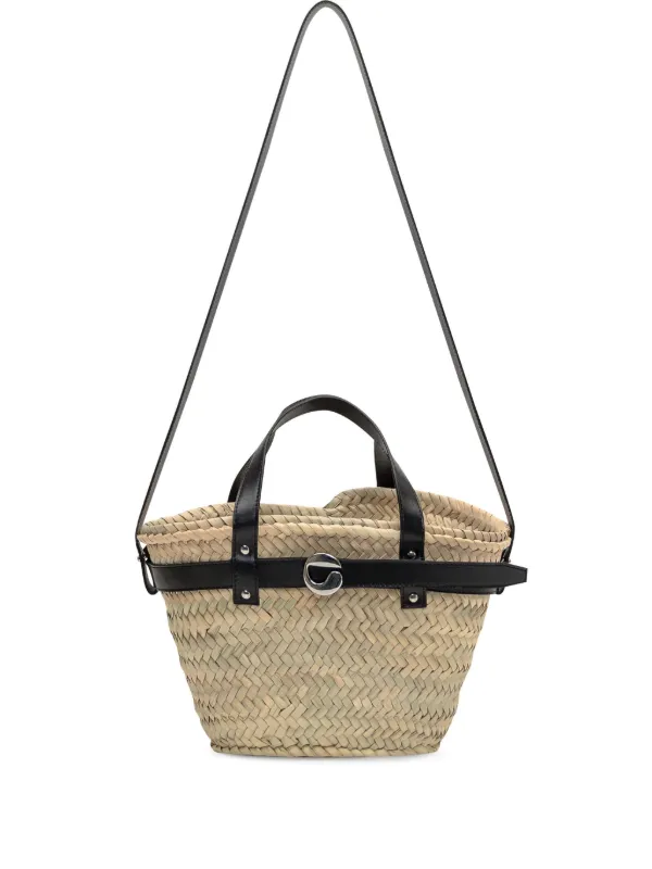 Coperni Palm Bucket Bag in Neutrals
