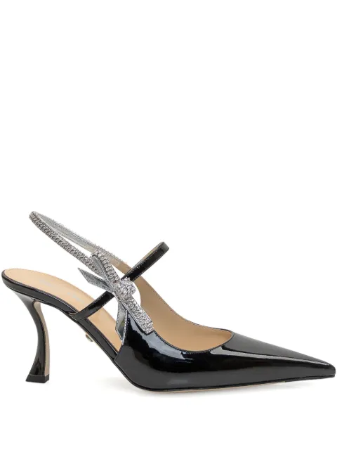 MACH & MACH crystal embellishment pumps 