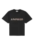 A Paper Kid logo-print T-shirt - Black
