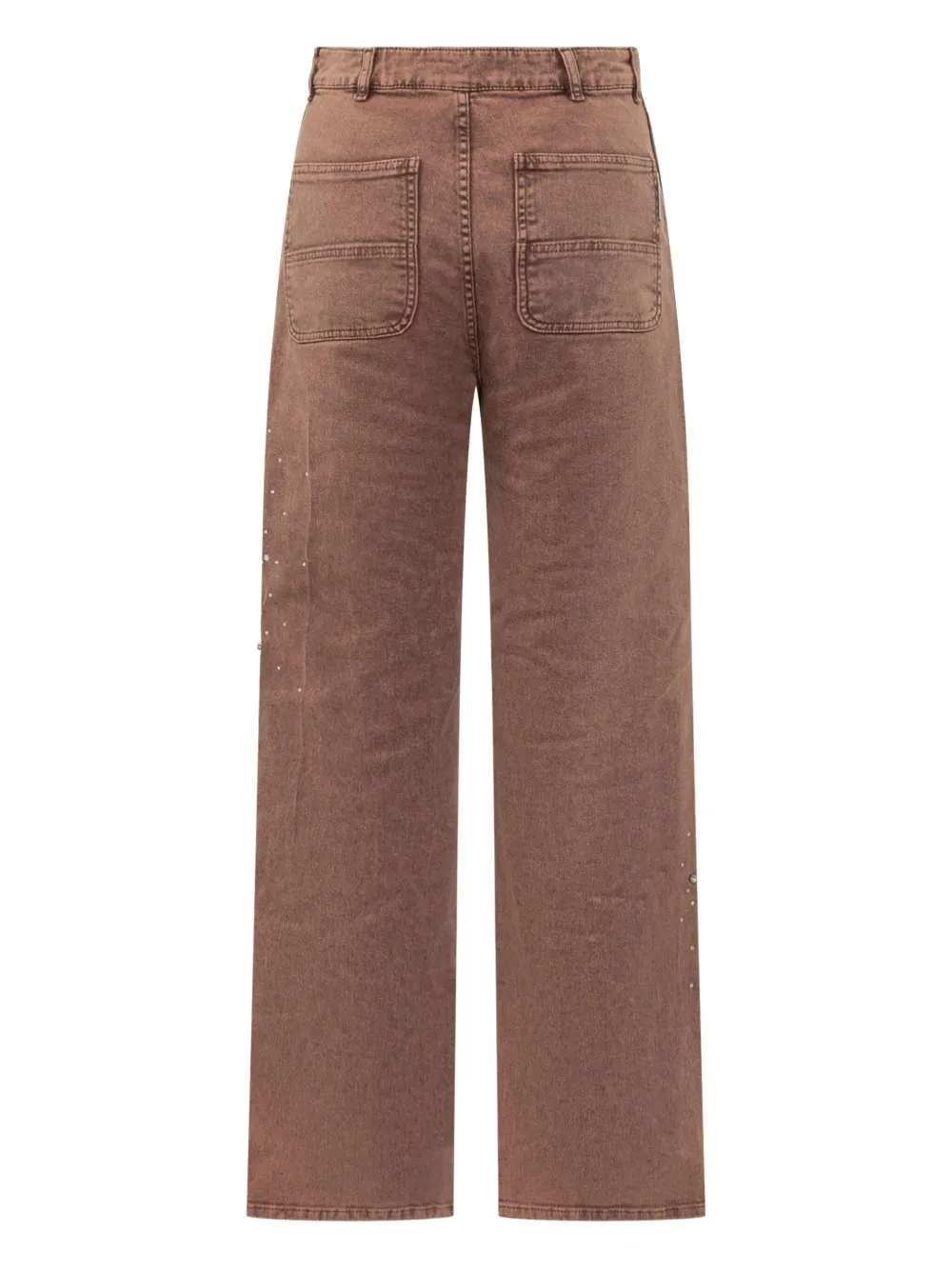 DES PHEMMES stretch-cotton jeans - Bruin