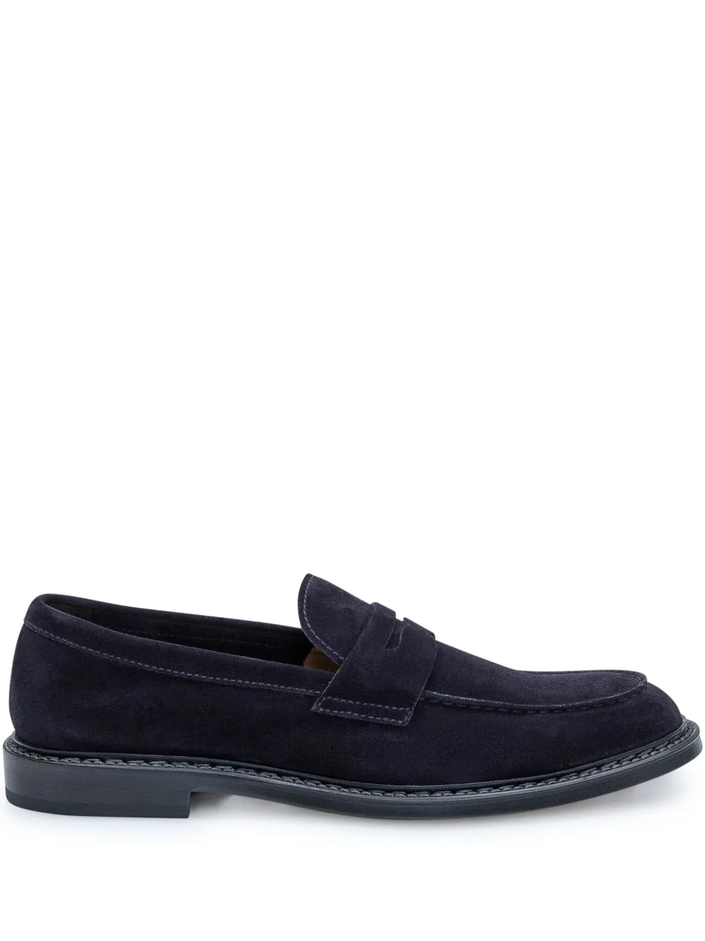 Doucal's Penny loafers Blue